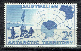 Station De Vestfold Hills Et Carte De L'Antarctique - Unused Stamps