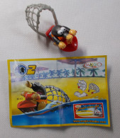 Kinder - Taupes Espions à La Plage - Taupe Noire Et Jet-ski Avec Filet - 2S 113 - Avec BPZ - Steckfiguren