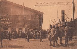 Salonique - Serbian Army Depart For Durazzo WWI - Griechenland