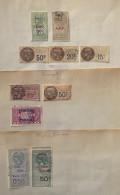 !!! AOF, TOGO, SÉNÉGAL, NIGER LOT DE TIMBRES FISCAUX - Used Stamps