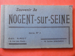 NOGENT Sur SEINE  ( 10 ) Carnet Complet De 12 Cartes Postales - Nogent-sur-Seine