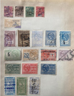 !!! INDOCHINE, LOT DE TIMBRES FISCAUX - Gebruikt