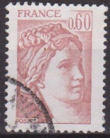 Sabine Du Peintre Louis David - FRANCE - Série Courante - N° 2119 - 1980 - Used Stamps