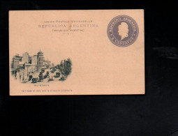 ARGENTINE ENTIER CALLE DE SANTA FE - Postal Stationery