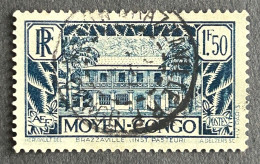 FRCG129U2 - Brazzaville - Pasteur Institute - 1.50 F Used Stamp - Middle Congo - 1933 - Gebruikt