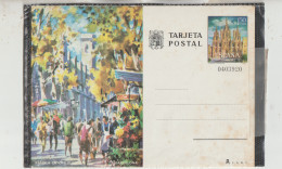 Tarjeta Postal De Barcelonne _Rambla De Case Flor 1ptas  Neuve - Barcelona