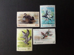 AUSTRALIEN MI-NR. 1237-1240 POSTFRISCH(MINT) VÖGEL 1991 STORCH SCHWAN ENTE GANS - Neufs