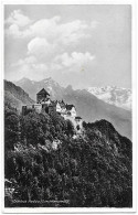 Liechtenstein / Austria 1935: Bild-PK / CPI Schloss Vaduz (Liechtenstein) Michel-N° 573 Mit Stempel HOHENEMS 21.V.35 - Brieven En Documenten