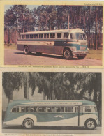 6 Cards Bus Southeastern Greyhound Lines  Bus Autobus - Autobús & Autocar