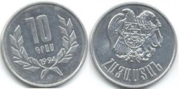 ARMENIA 1994. 10 Dram Coin, VF - Armenien