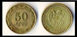 ARMENIA 2003. 50 Dram Coin, VF - Armenië