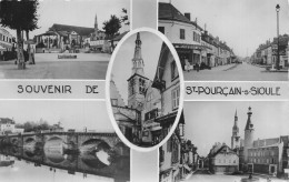 St Pourçain Sur Sioule * Souvenir De La Commune * Cpa 5 Vues - Other & Unclassified