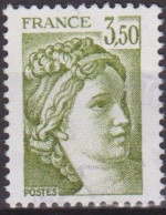 Sabine Du Peintre Louis David - FRANCE - Série Courante - N° 2121 - 1980 - Usati