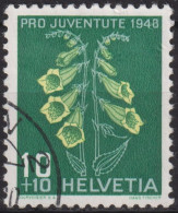 1948 Schweiz Pro Juventute ° Mi:CH 515, Yt:CH 468, Zum:CH J126, Fingerhut - Used Stamps