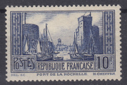 FRANCE PORT DE LA ROCHELLE N° 261 NEUF * GOMME TRACE DE CHARNIERE - COTE 84 € - Ongebruikt