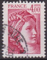 Sabine Du Peintre Louis David - FRANCE - Série Courante - N° 2122 - 1980 - Usados