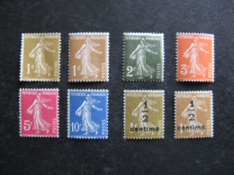 A). TB Série N° 277A Au N° 279B, Neufs XX. - Unused Stamps