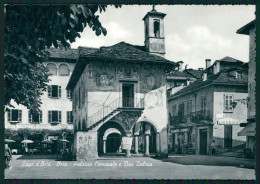 Novara Orta Palazzo Comunle Foto FG Cartolina MZ0441 - Novara