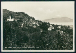 Novara Colazza Lago Maggiore PIEGA Foto FG Cartolina MZ0492 - Novara