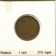 1 CENT 1970 RODESIA RHODESIA Moneda #AS038.E.A - Rhodesië