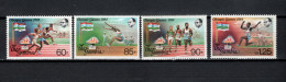 Gambia 1984 Olympic Games Los Angeles, Athletics Set Of 4 MNH - Zomer 1984: Los Angeles