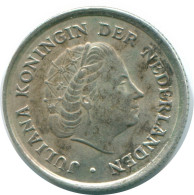 1/10 GULDEN 1966 ANTILLAS NEERLANDESAS PLATA Colonial Moneda #NL12803.3.E.A - Antilles Néerlandaises