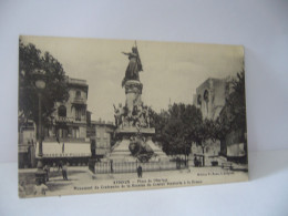 AVIGNON   84 VAUCLUSE PLACE DE L'HORLOGE MONUMENT DU CENTENAIRE DE LA COMTA VENAISSIN A LA FRANCE CPA - Avignon