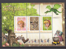 Nederland Persoonlijke :Efteling Sprookjesbos: Assepoester , Wolf, Roodkapje, Cinderella, Wolf, Little Red Riding Hood - Unused Stamps
