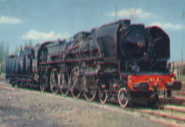 TREN TRANSPORTE Ferroviario Vintage Tarjeta Postal CPSM #PAA733.A - Eisenbahnen