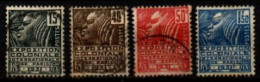 FRANCE    -   1930 .   Y&T N° 270 à 273 Oblitérés .  Expo Coloniale De Paris. - Used Stamps