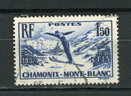 FRANCE - SKI - N° Yvert 334 Obli. - Used Stamps