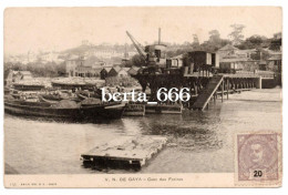 Vila Nova De Gaia * Cais Das Freiras * Nº 157 Edição Emilio Biel * Circulado 1905 * Portugal Pier - Porto