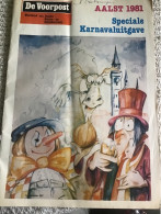 Aalst 1981 Speciale Karnavaluitgave Voorpost - Historia