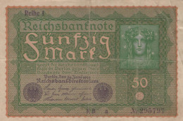 50 MARK 1919 Stadt BERLIN DEUTSCHLAND Papiergeld Banknote #PL263 - Lokale Ausgaben