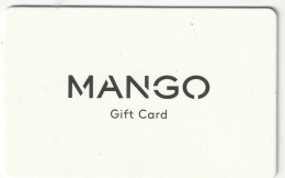 ## Carte  Cadeau ##  MANGO  ##    Gift Card, Giftcart, Carta Regalo, Cadeaukaart - Tarjetas De Regalo