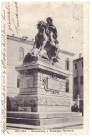 1928  ROVIGO 4  MONUMENTO A GIUSEPPE  GARIBALDI - Rovigo