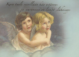 ANGEL CHRISTMAS Holidays Vintage Postcard CPSM #PAJ049.GB - Anges