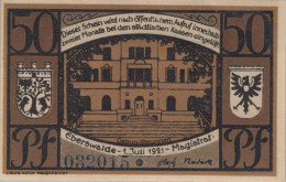 50 PFENNIG 1921 Stadt EBERSWALDE Brandenburg UNC DEUTSCHLAND Notgeld #PB018.V - [11] Local Banknote Issues