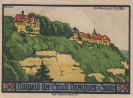 50 PFENNIG 1921 Stadt DORNBURG Thuringia UNC DEUTSCHLAND Notgeld Banknote #PA493 - [11] Emisiones Locales