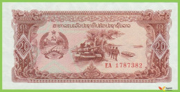 Voyo LAOS 20 Kip ND(1979) P28b B504b EA UNC - Laos