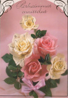 FLORES Vintage Tarjeta Postal CPSM #PAR772.ES - Fleurs