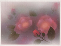 FLOWERS Vintage Postcard CPSM #PBZ659.GB - Fleurs
