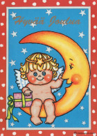 ANGEL Christmas Vintage Postcard CPSM #PBP268.GB - Anges