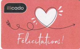 ## Carte  Cadeau ##  ILLICADO  ##    Gift Card, Giftcart, Carta Regalo, Cadeaukaart - Cartes Cadeaux