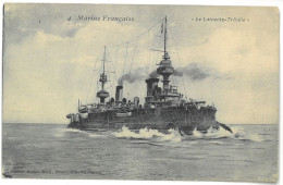 CPA Marine Française - Le Latouche Tréville - Ed. Maison Ratti , Cherbourg N°4 - Guerra