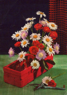 FLOWERS Vintage Ansichtskarte Postkarte CPSM #PAR774.DE - Flowers