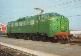 ZUG Schienenverkehr Eisenbahnen Vintage Ansichtskarte Postkarte CPSM #PAA727.DE - Eisenbahnen