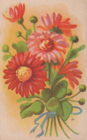 FLOWERS Vintage Ansichtskarte Postkarte CPSMPF #PKG020.DE - Flowers