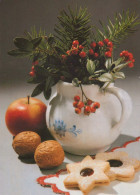 Neujahr Weihnachten KERZE Vintage Ansichtskarte Postkarte CPSM #PBA833.DE - Anno Nuovo