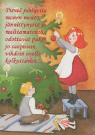 Neujahr Weihnachten KINDER Vintage Ansichtskarte Postkarte CPSM #PAY872.DE - Anno Nuovo